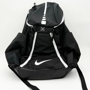 Nike Elite Quad Zip System Hoops Backpack Black Basketball Gym Sports Bag / 20 I